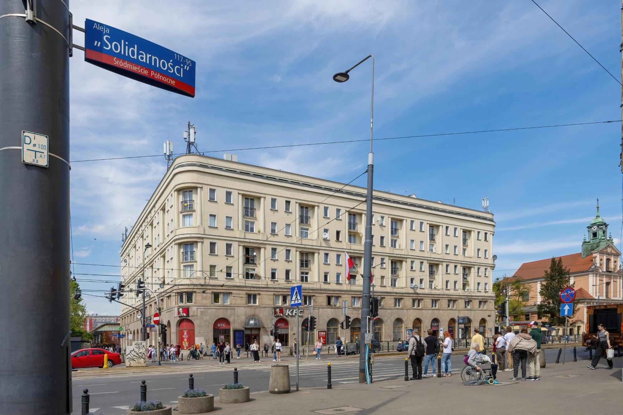 J&W Apartments Studio Solidarnosci วอร์ซอ ภายนอก รูปภาพ